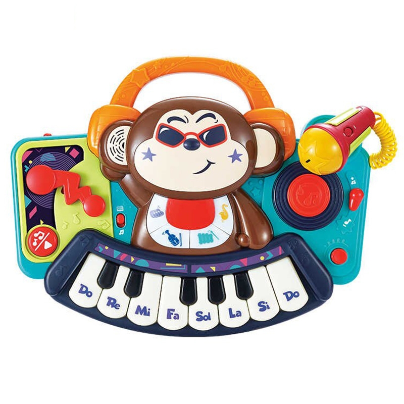 Αρμόνιο - DJ Monkey με μικρόφωνο