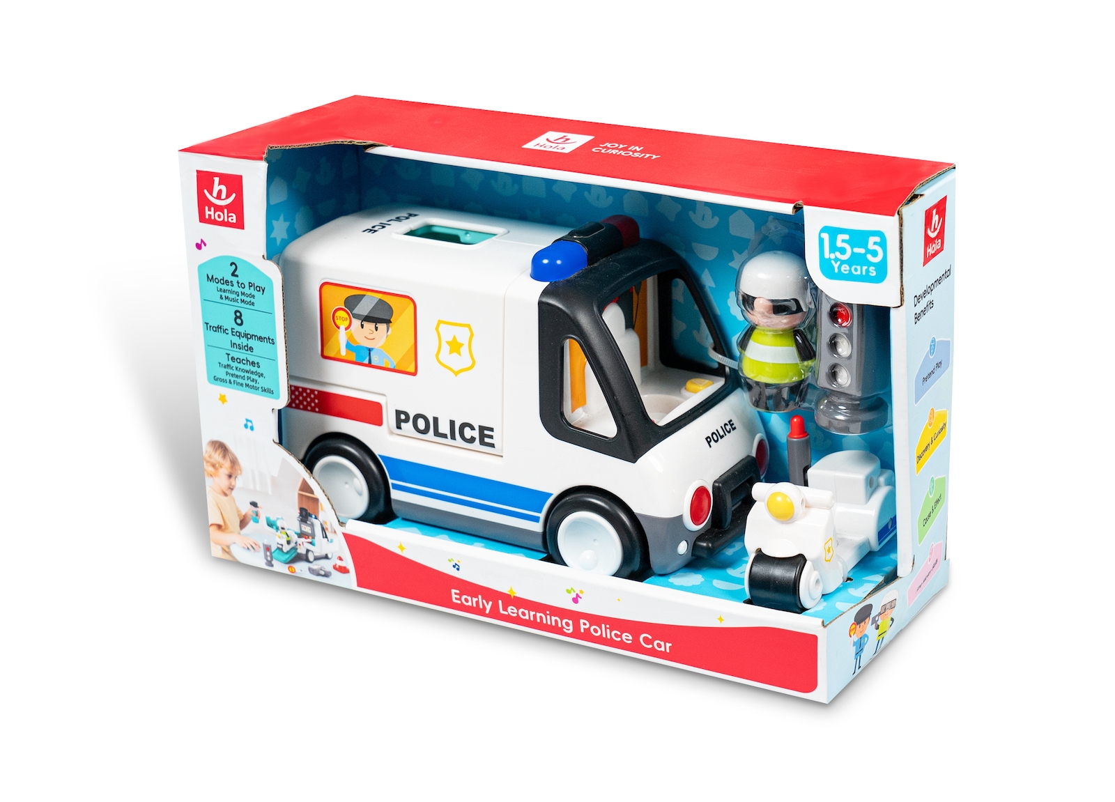 Παιδικό αστυνομικό αυτοκίνητο.