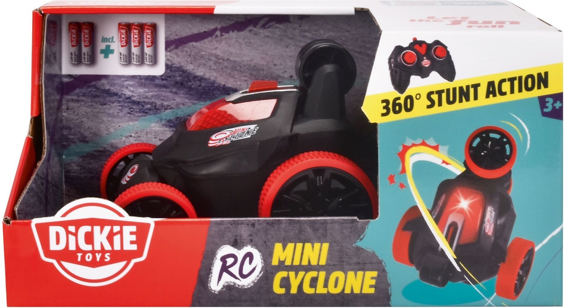 Mini Cyclone με φως - τηλεκατευθυνόμενο