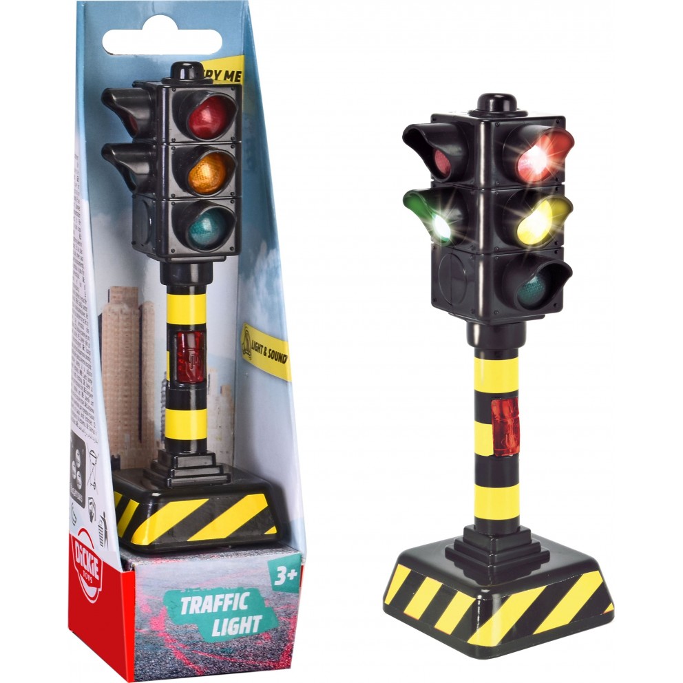 Παιδικό φανάρι οδικής κυκλοφορίας με φως