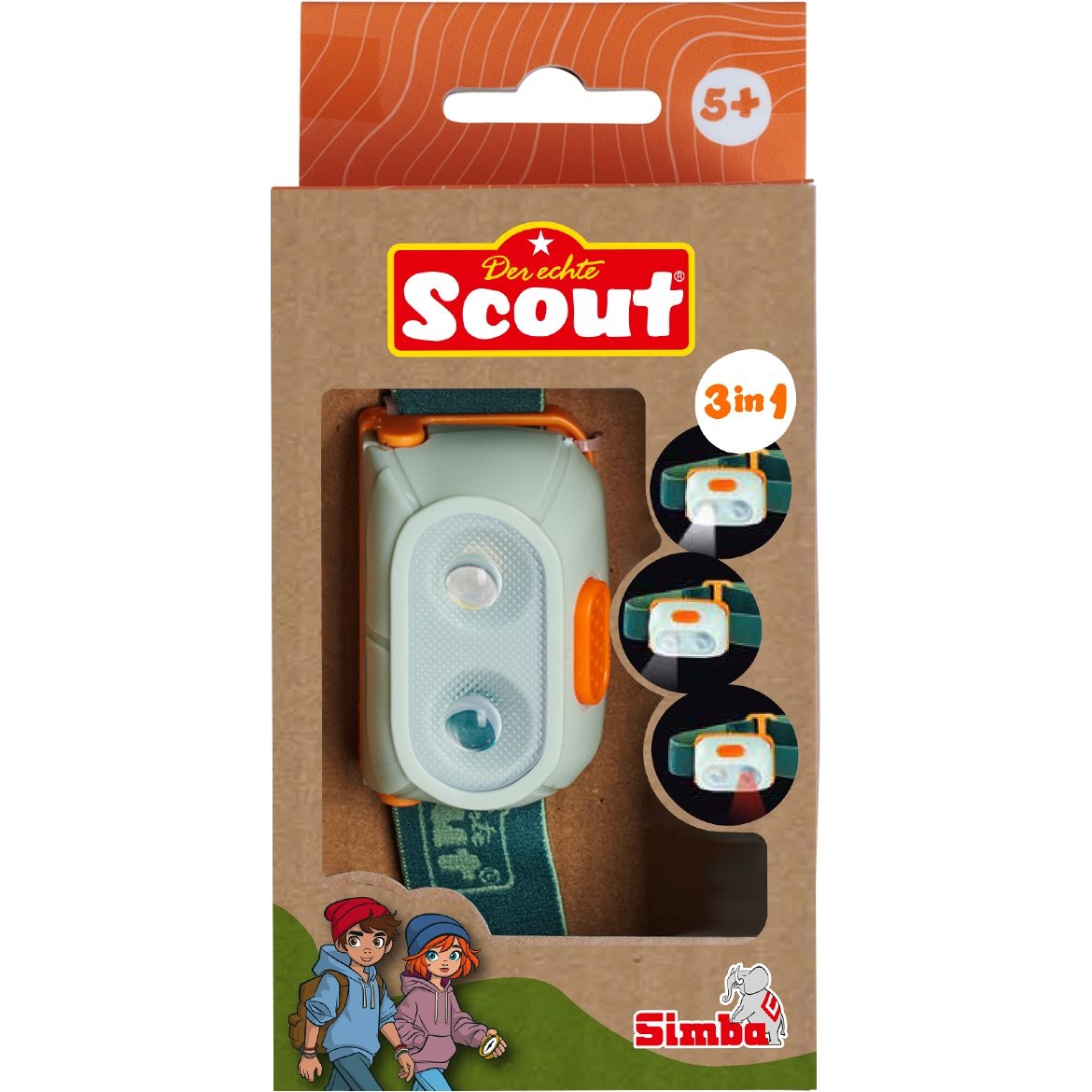 Φακός κεφαλής για παιδιά Scout