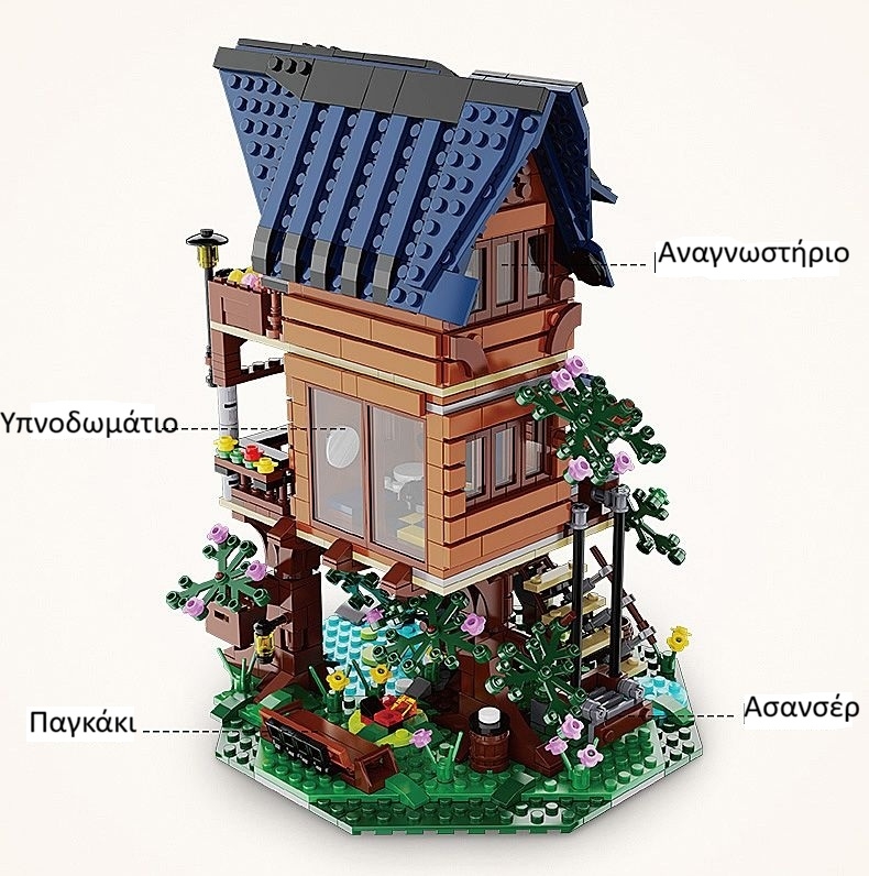 Μοντελισμός για παιδιά - Δενδρόσπιτο