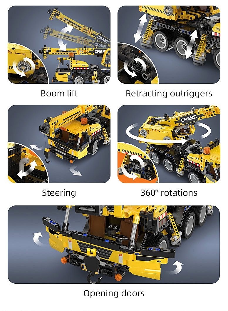 Μοντελισμός για παιδιά - Μέγας γερανός