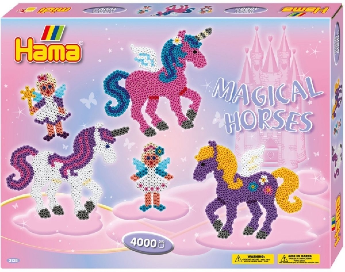 Hama - Magical horse με 4000 χάντρες
