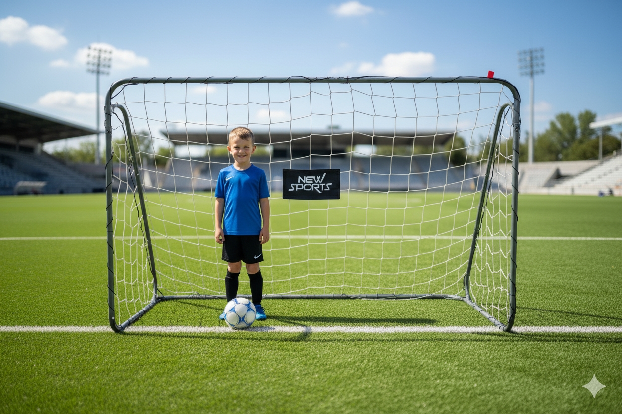 Τέρμα ποδοσφαίρου 180x120x60εκ