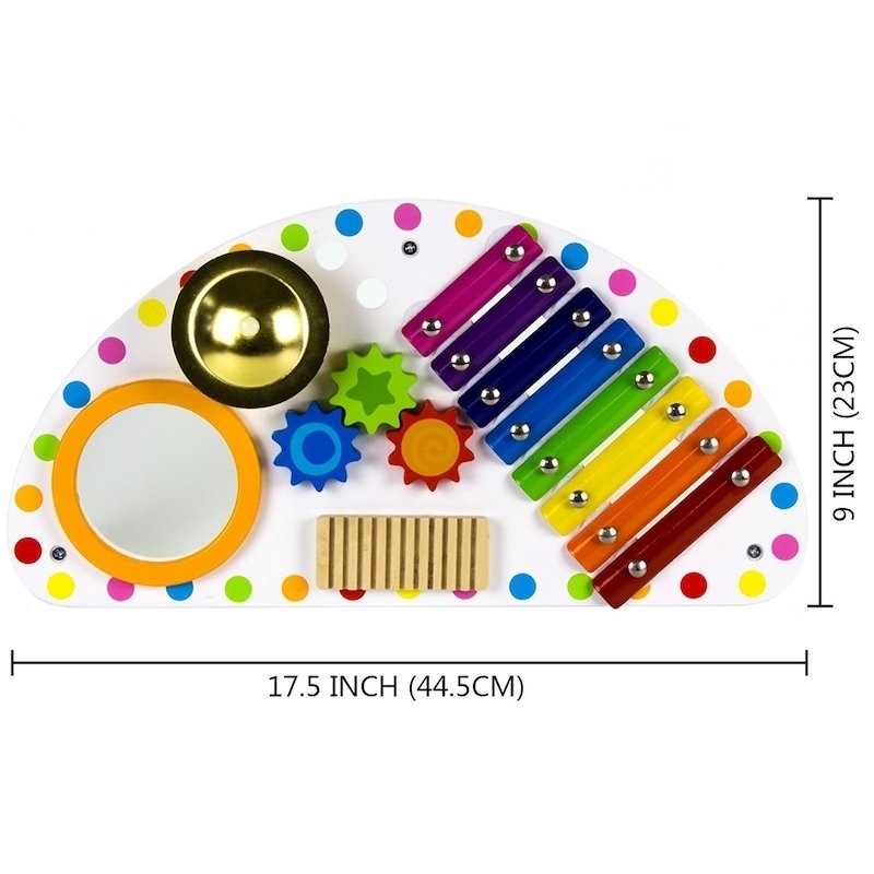 Μουσικά όργανα σε πάγκο ξύλινο Tooky toys