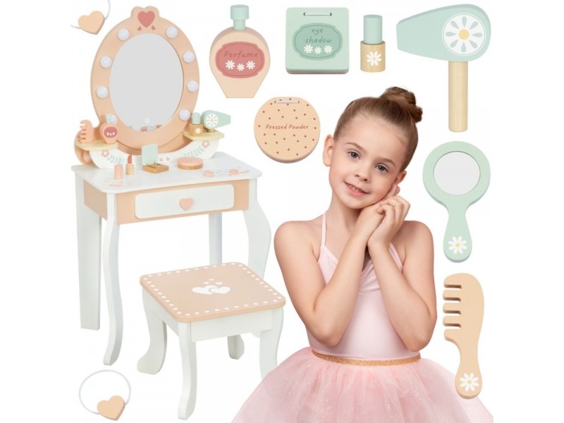 Μπουντουάρ παιδική με φως Tooky Toys