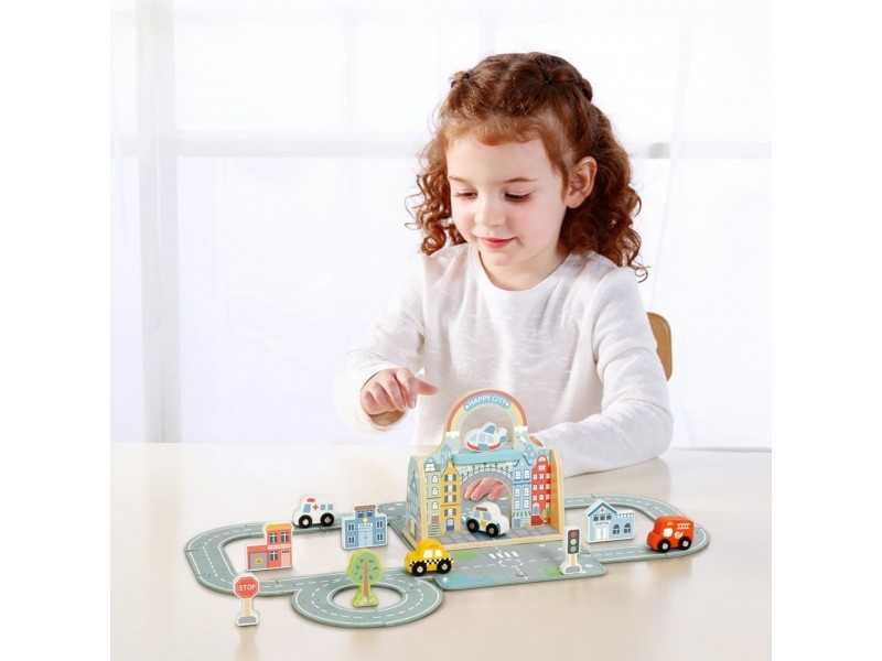 Ξύλινη Πόλη  Tooky Toys