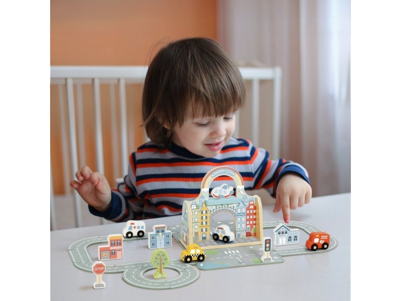 Ξύλινη Πόλη  Tooky Toys