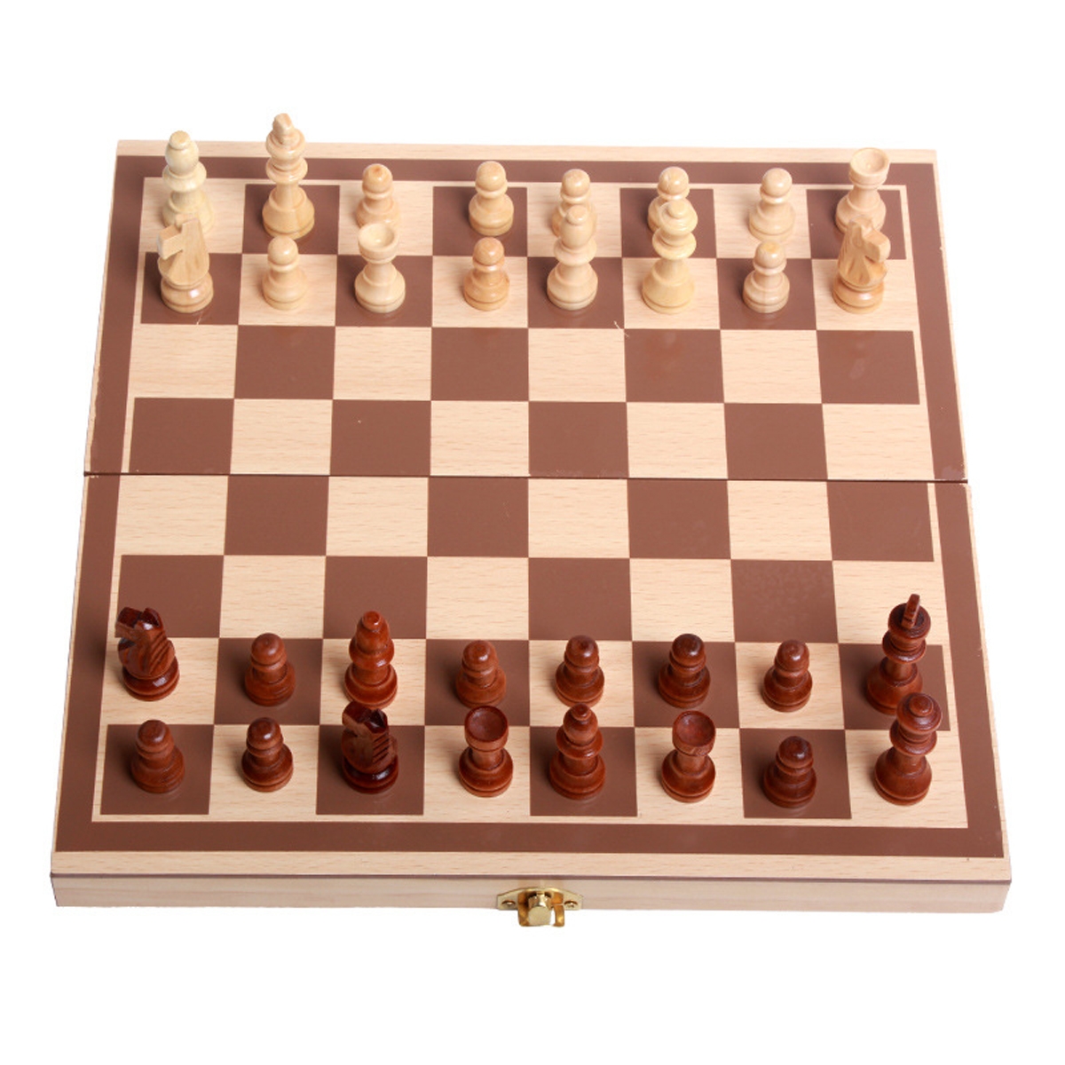 Σκάκι ξύλινο ταξιδίου 25Χ25εκ.