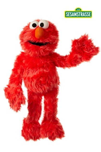 Κούκλα κουκλοθεάτρου Elmo- SesameStreet- 45εκ.