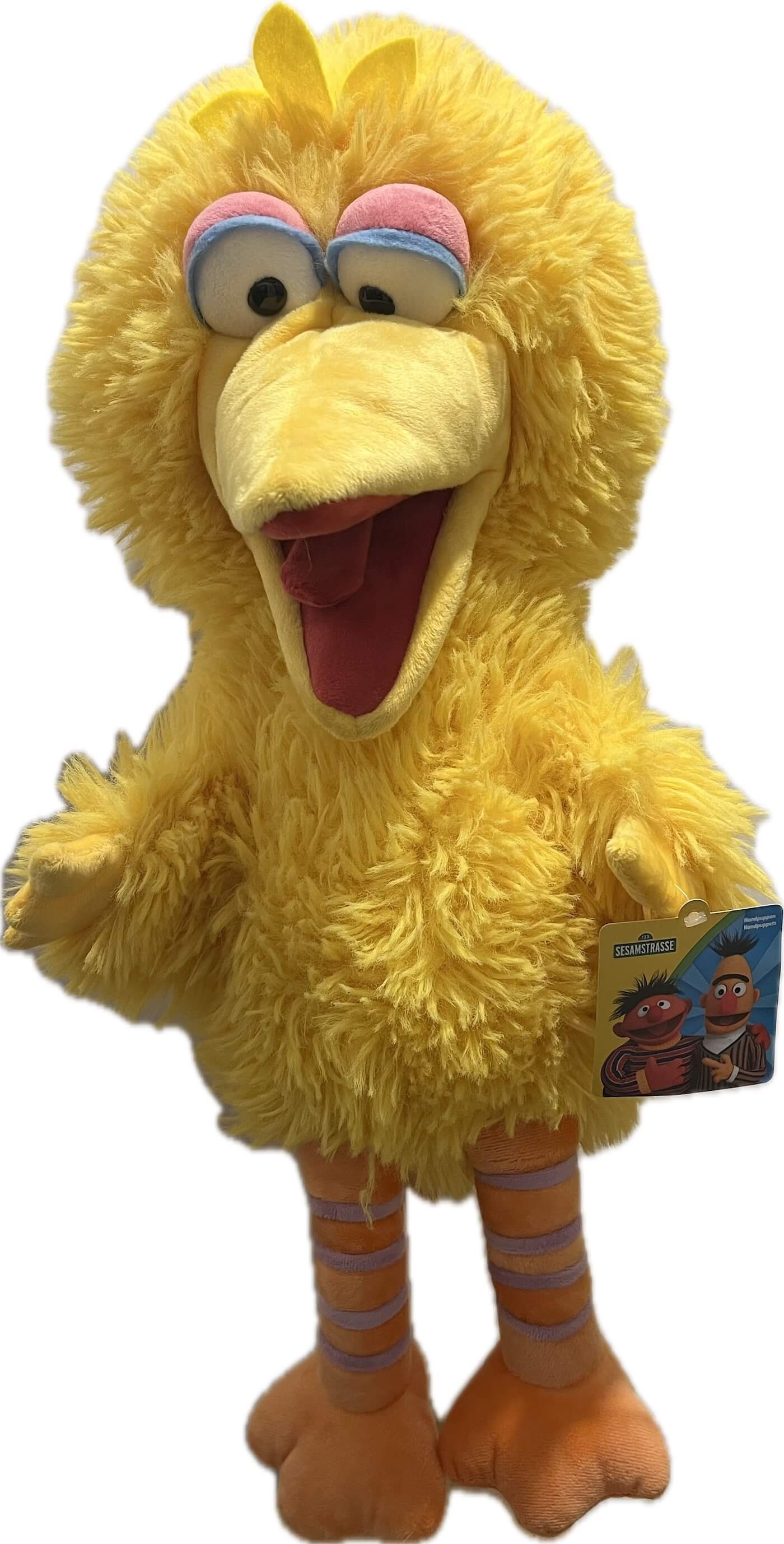 Κούκλα κουκλοθεάτρου -Bibo -SesameStreet -52εκ.