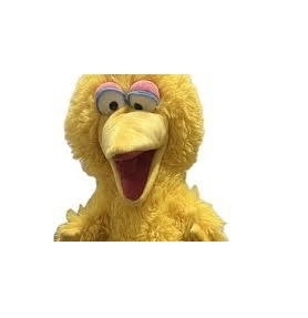 Κούκλα κουκλοθεάτρου -Bibo -SesameStreet -52εκ.