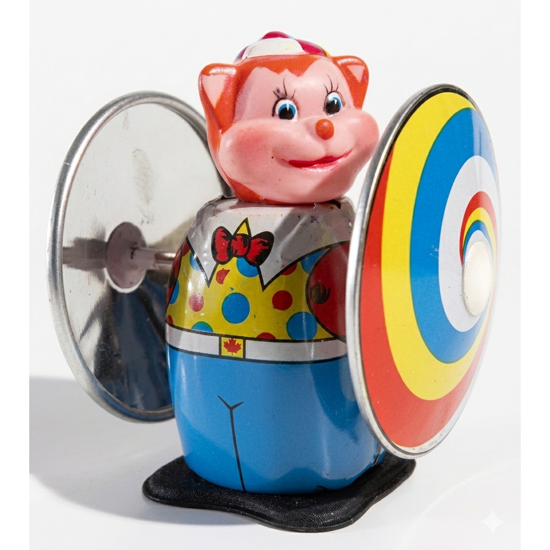 Παιχνίδι ρετρό - Αρκούδα με ρόδες