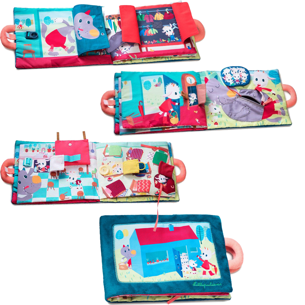 Βιβλίο για μωρά - Ο Λύκος και τα 7 κατσικάκια