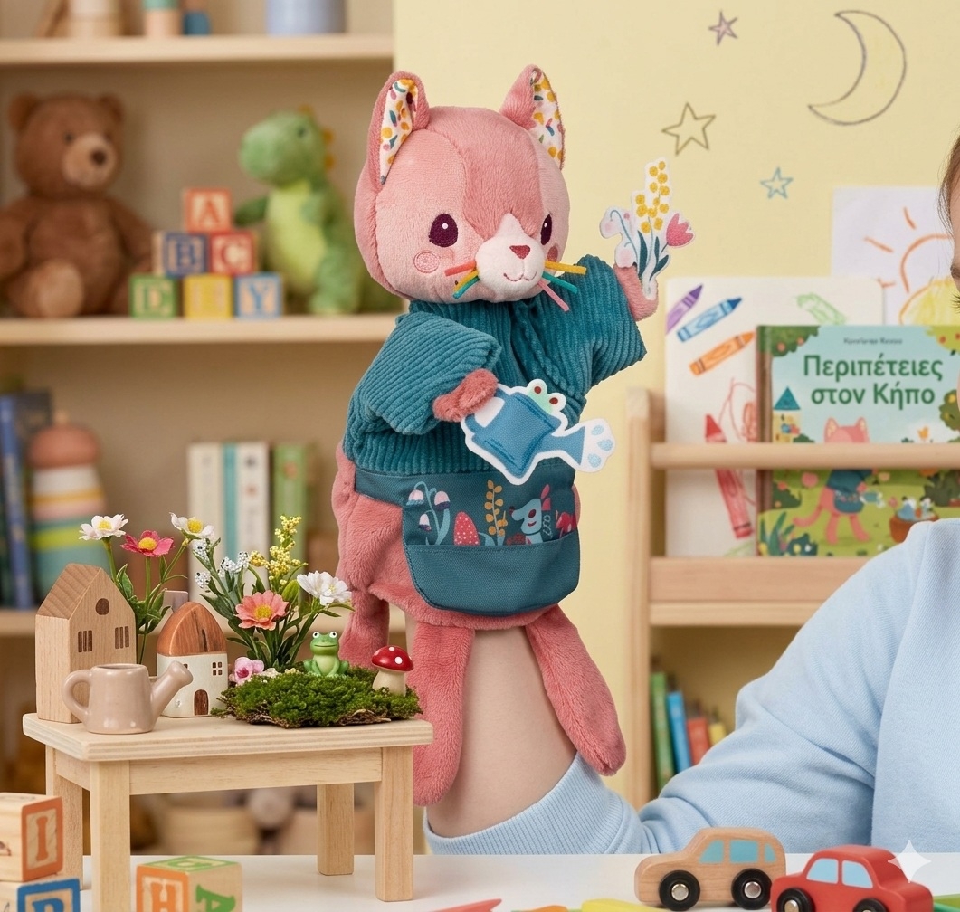 Κούκλα κουκλοθεάτρου - Γάτα