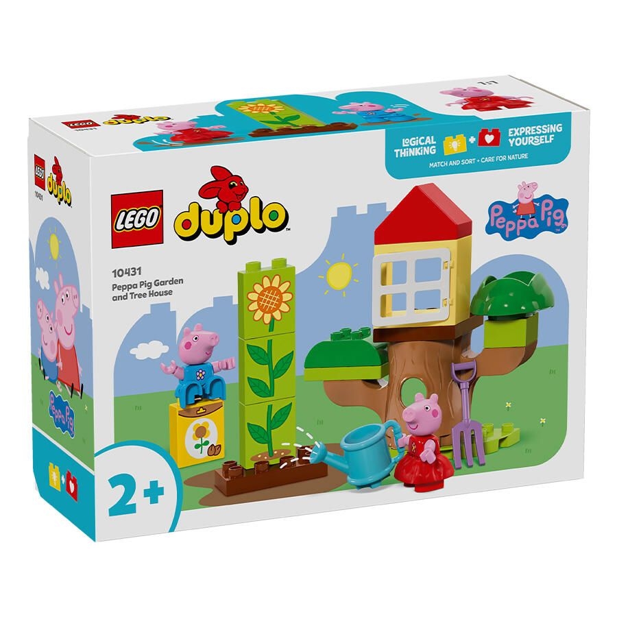 Lego - Duplo - Πέππα - Κήπος και Δεντρόσπιτο