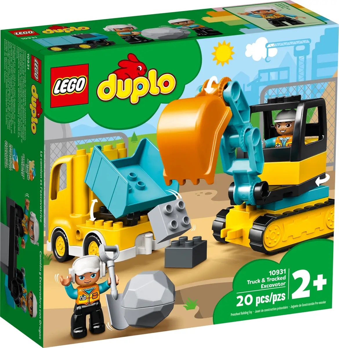 Duplo Truck & Tracked Excavator