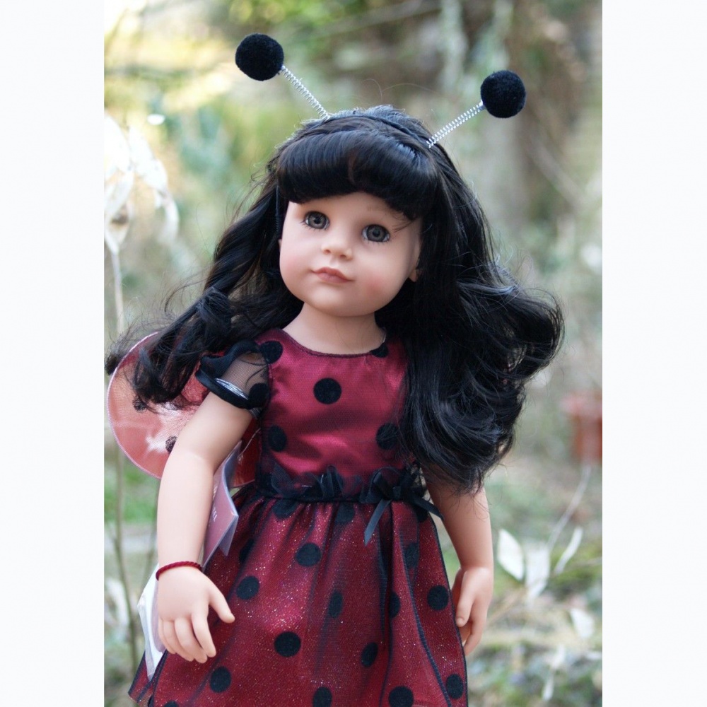Κούκλα Goetz - Hanna Ladybug 50εκ. + φόρεμα