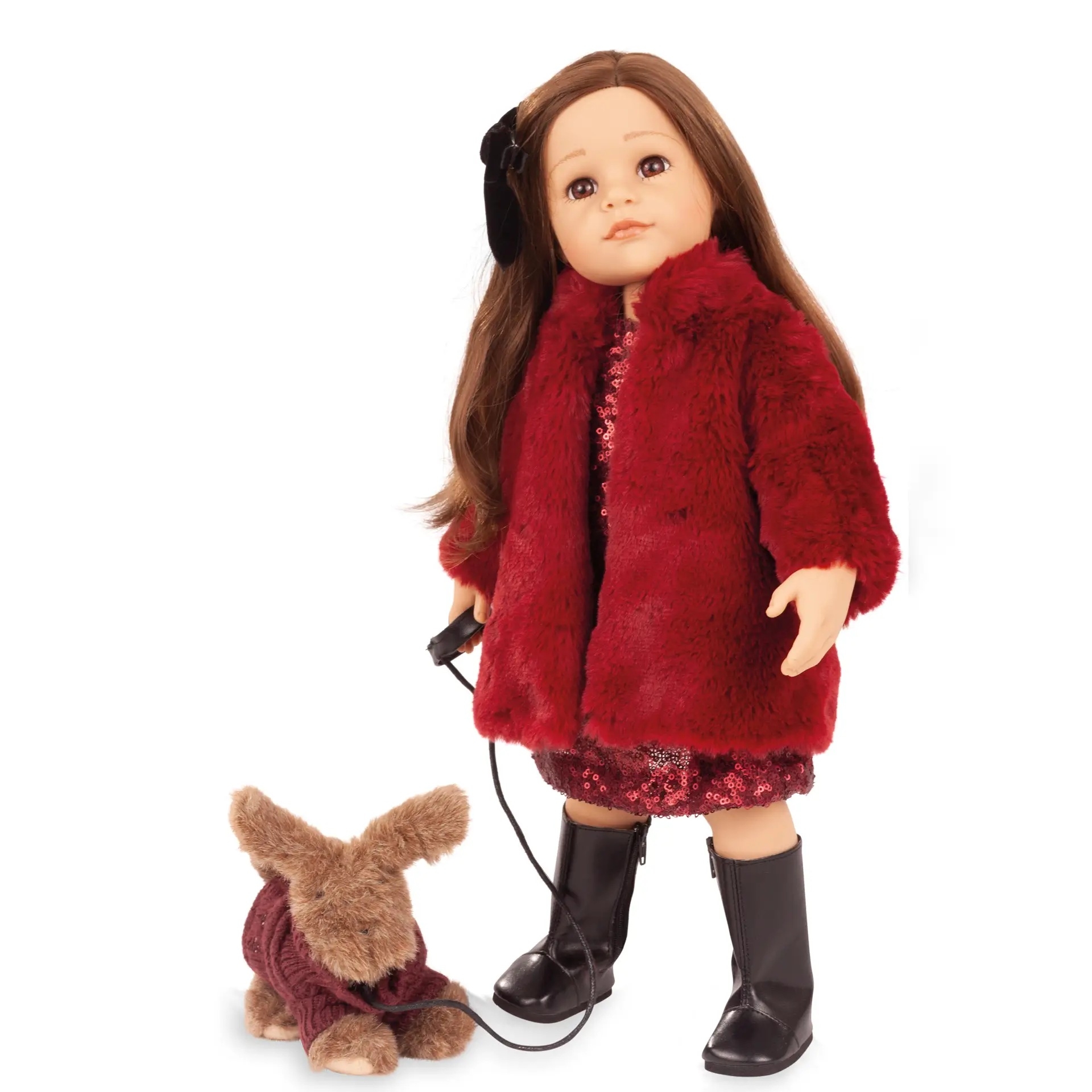 Κούκλα Goetz - Hannah με σκύλο Jubilee 50εκ.