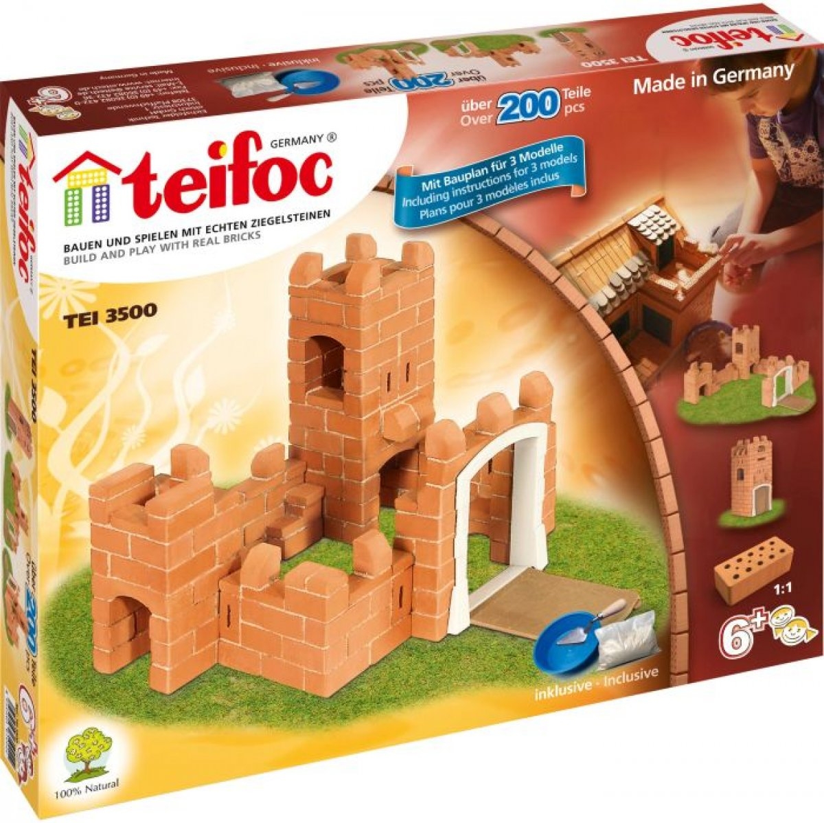 Teifoc - Κάστρο με κεραμικά τούβλα 