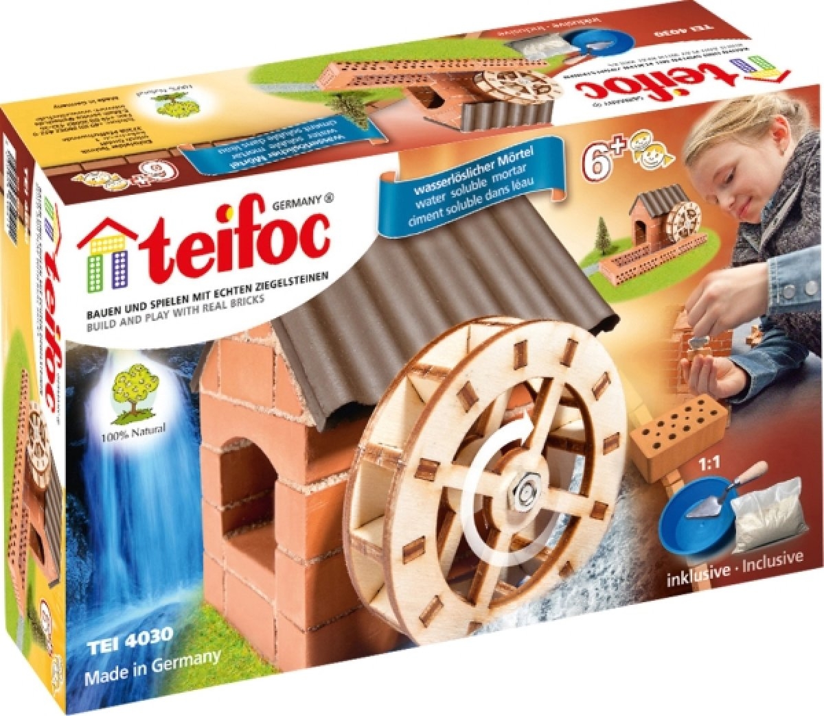 Teifoc - Νερόμυλος με κεραμικά τούβλα