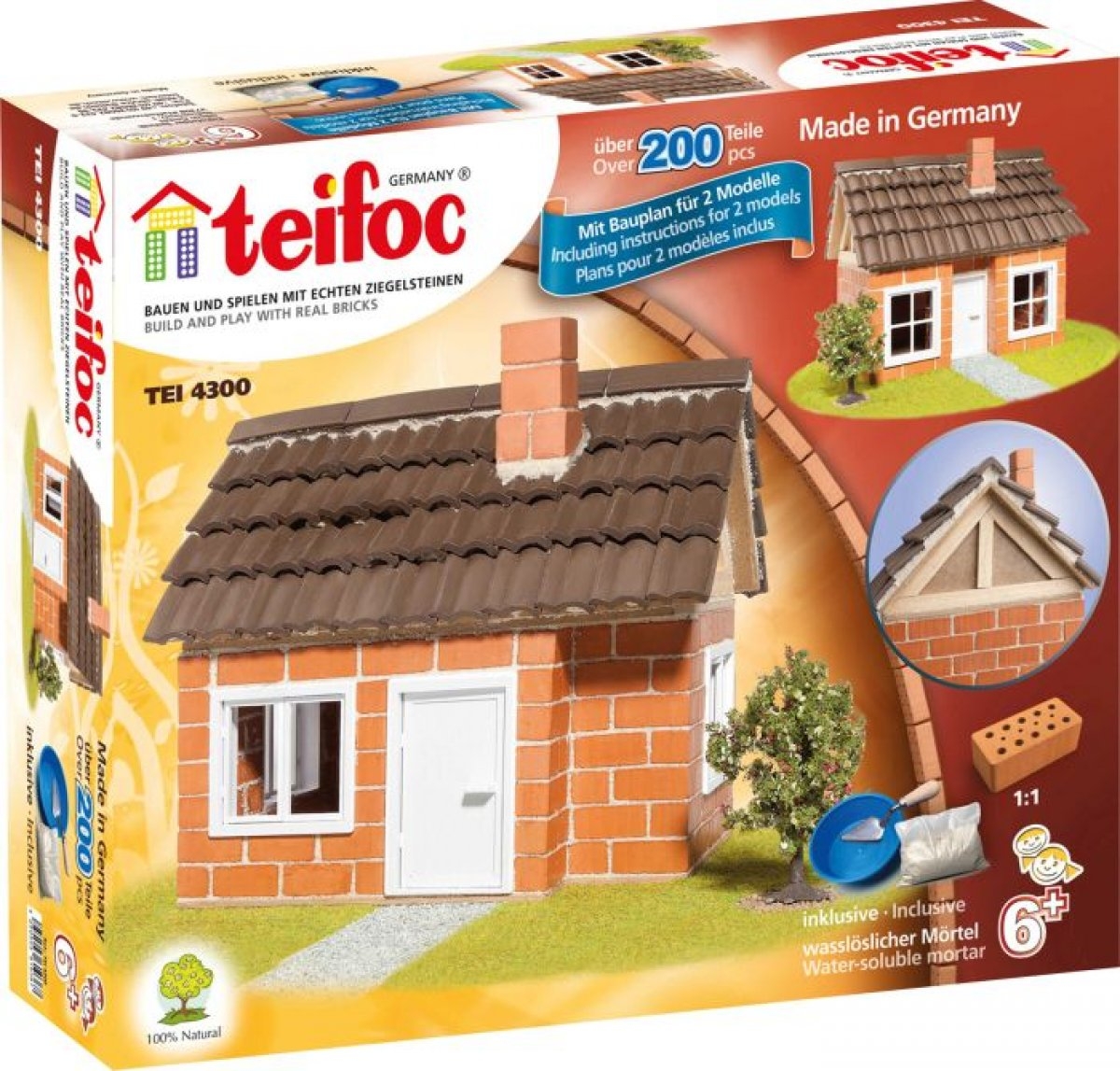 Teifoc - Σπίτι μεγάλο με ξύλο & κεραμικά τούβλα