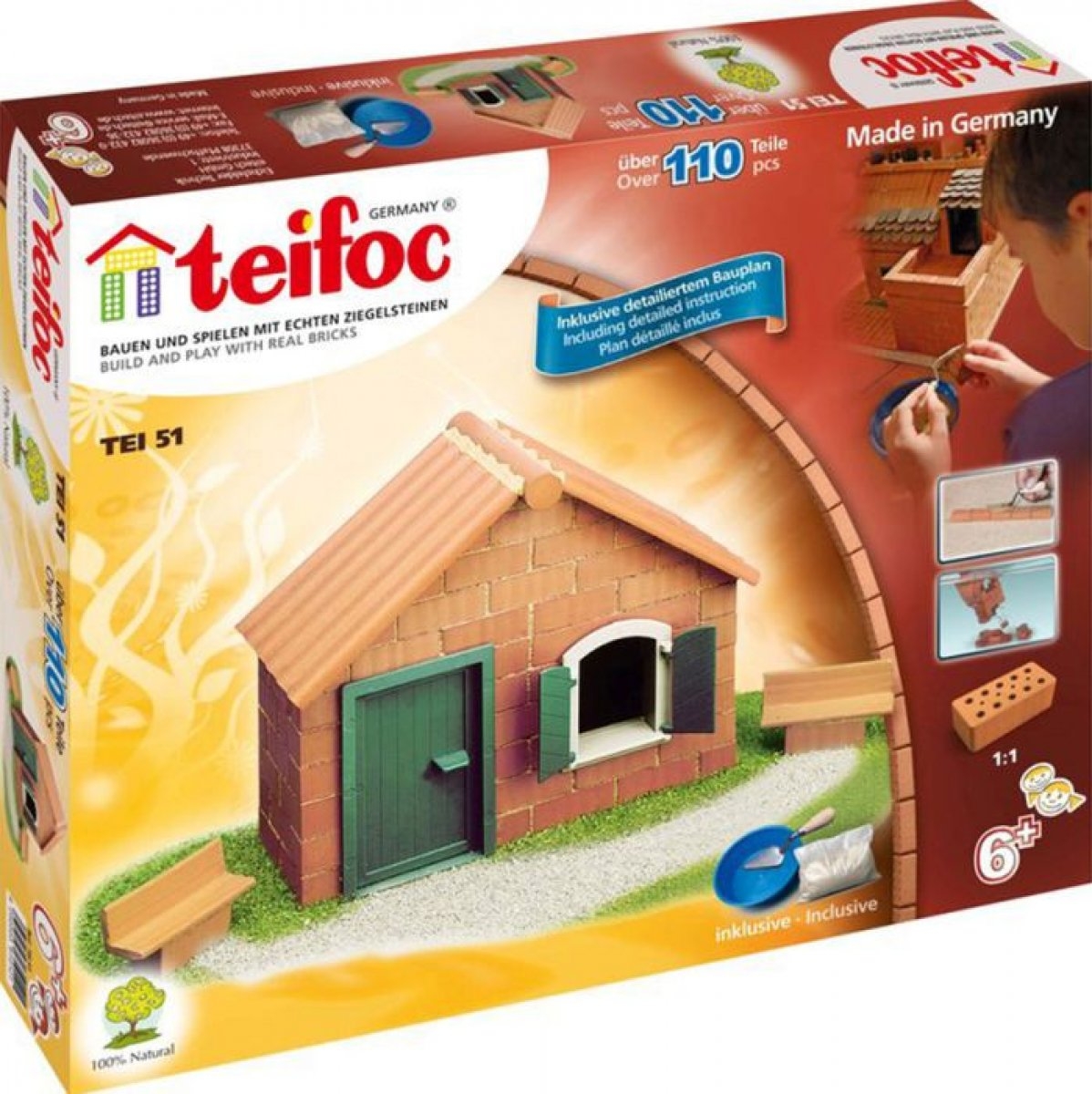 Teifoc - Σπίτι με  Κεραμικά τούβλα