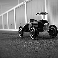 Αυτοκίνητο αγωνιστικό ποδοκίνητο Μαύρο