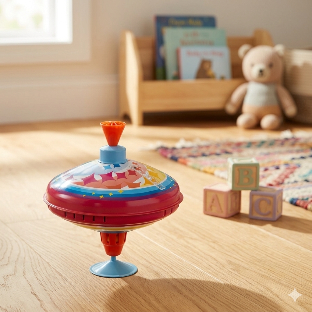 Σβούρα με φως Led -Αστρόσκονη