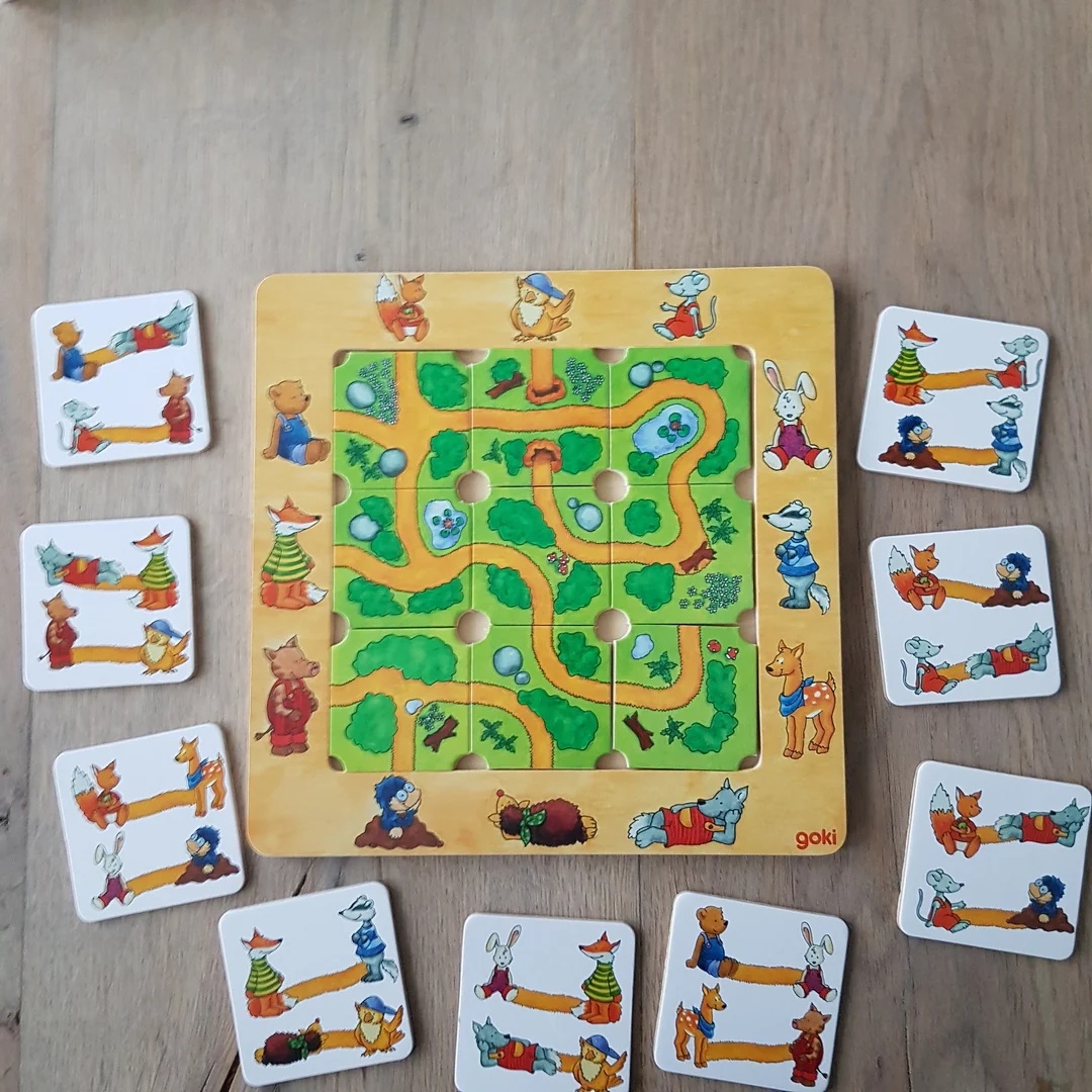 Παιχνίδι παζλ - Bρες τον δρόμο