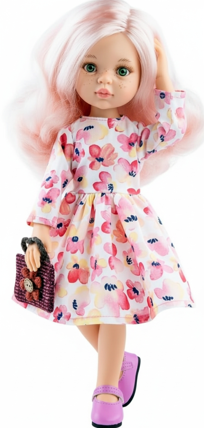 Κούκλα Paola Reina - Rosa 32εκ-Las Amigas