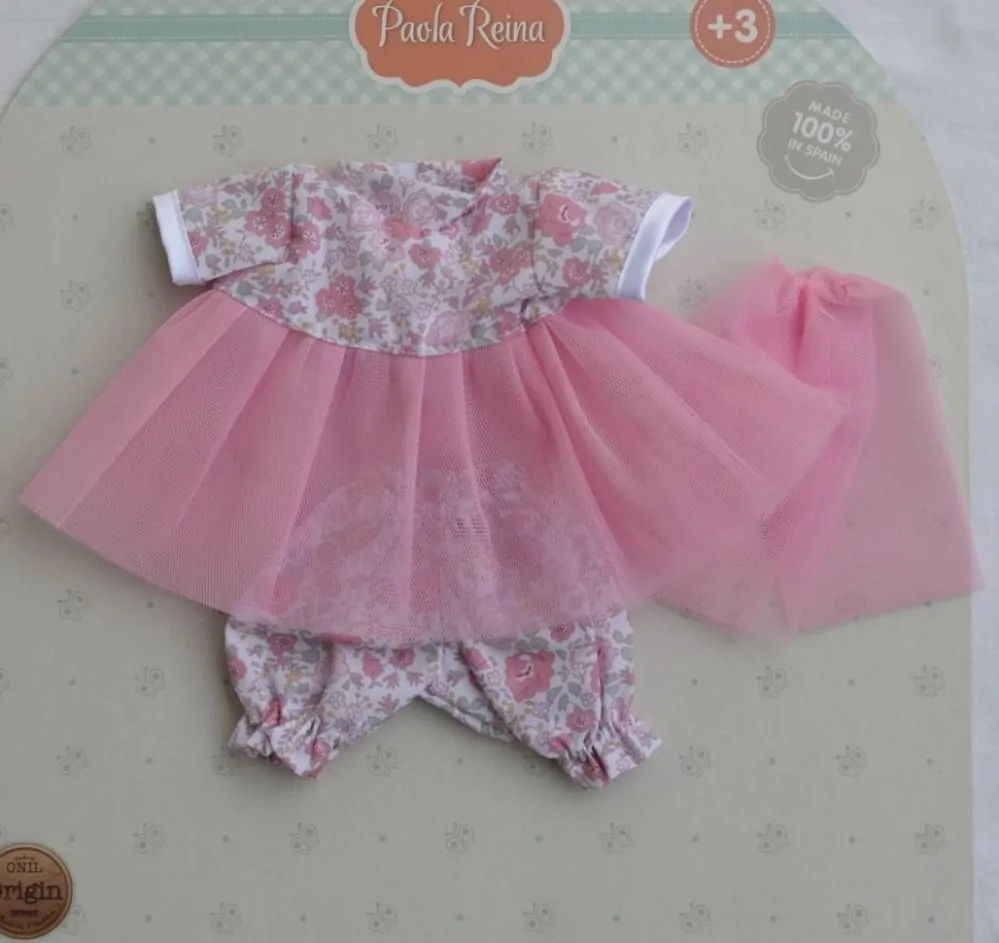 Φόρεμα κούκλας 27εκ. Paola Reina